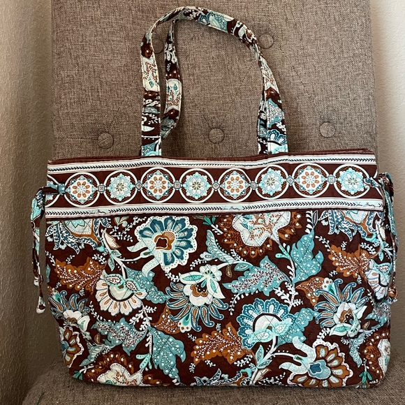 Vera Bradley, Java Blue, Shoulder | Tote Bag - Picture 2 of 14